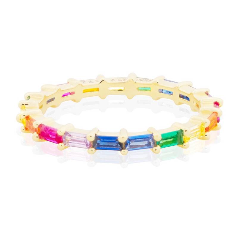 Rainbow Ring Gold von BijouBlissJewellery