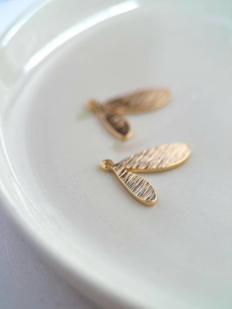 Teile | 2 Für Ohrringe Vorn, Hinter Dem Ohr | Ohrjacke, Blütenblätter | Hinter Ohr 18 Karat Vergoldet Oder Silber Auf Messing von BijouxBoucleDor