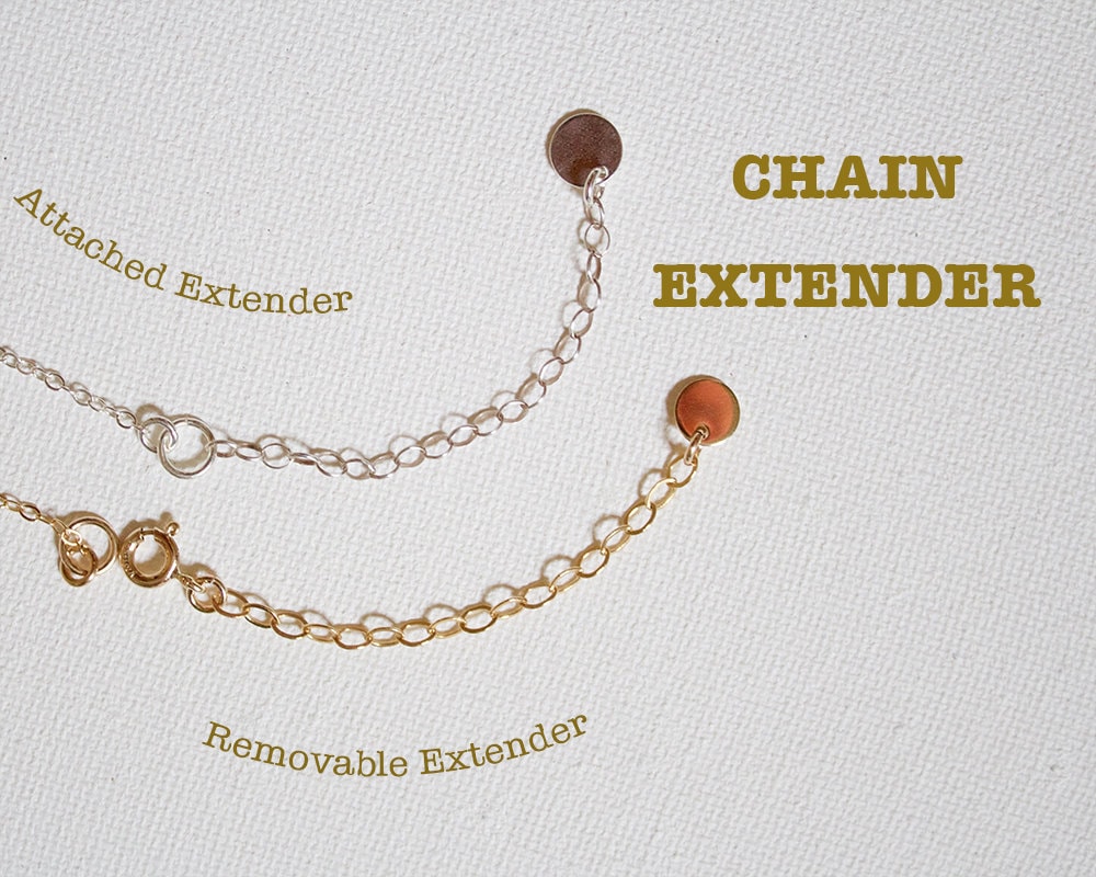 Verlängerungskettchen 14K Gold Fill, Rosegold, Sterling Silber Verlängerungskettchen 14K Gold Fill, Rosegold, Sterling Silber von BijouxMEE