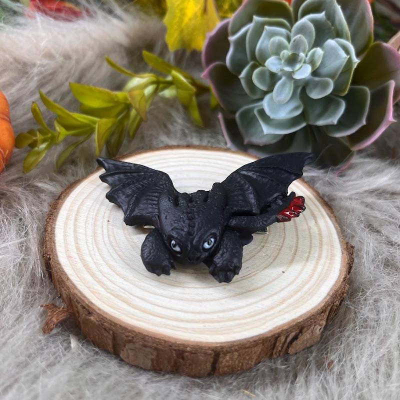 Haarspange Drache Haarspange Drache von BijouxMalice