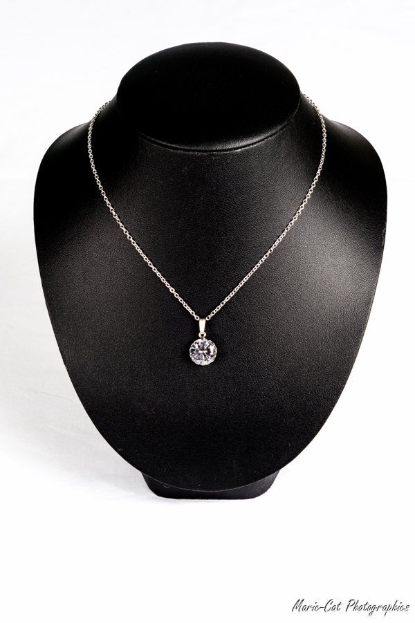 Hochzeitsschmuck „Aurélie" Halskette von BijouxPauletteDerive