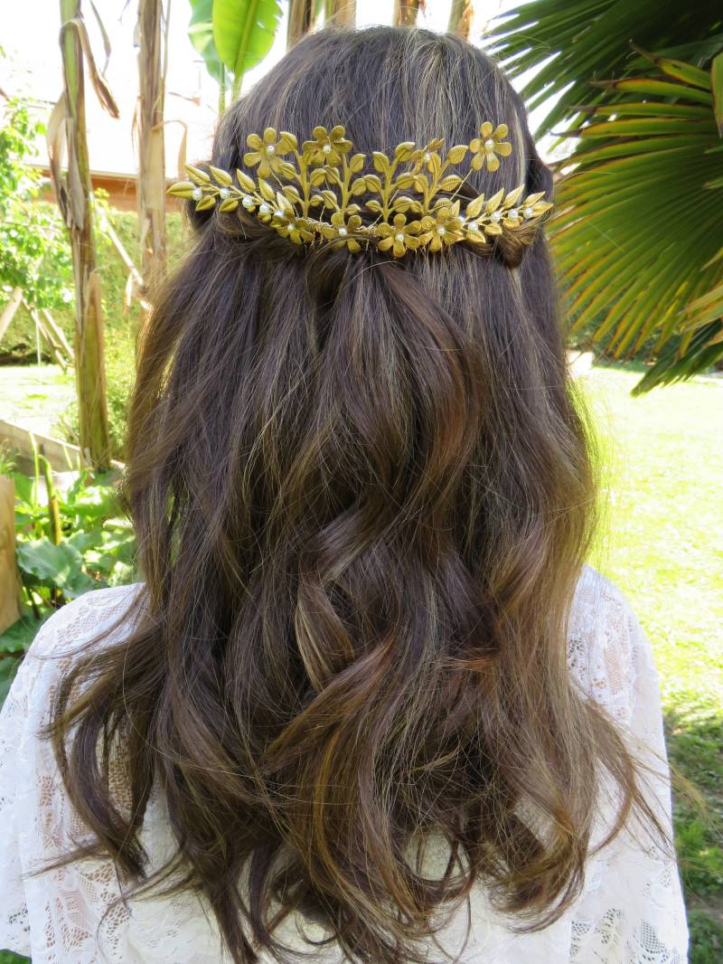 Hochzeitsschmuck „Marielle" Kamm von BijouxPauletteDerive