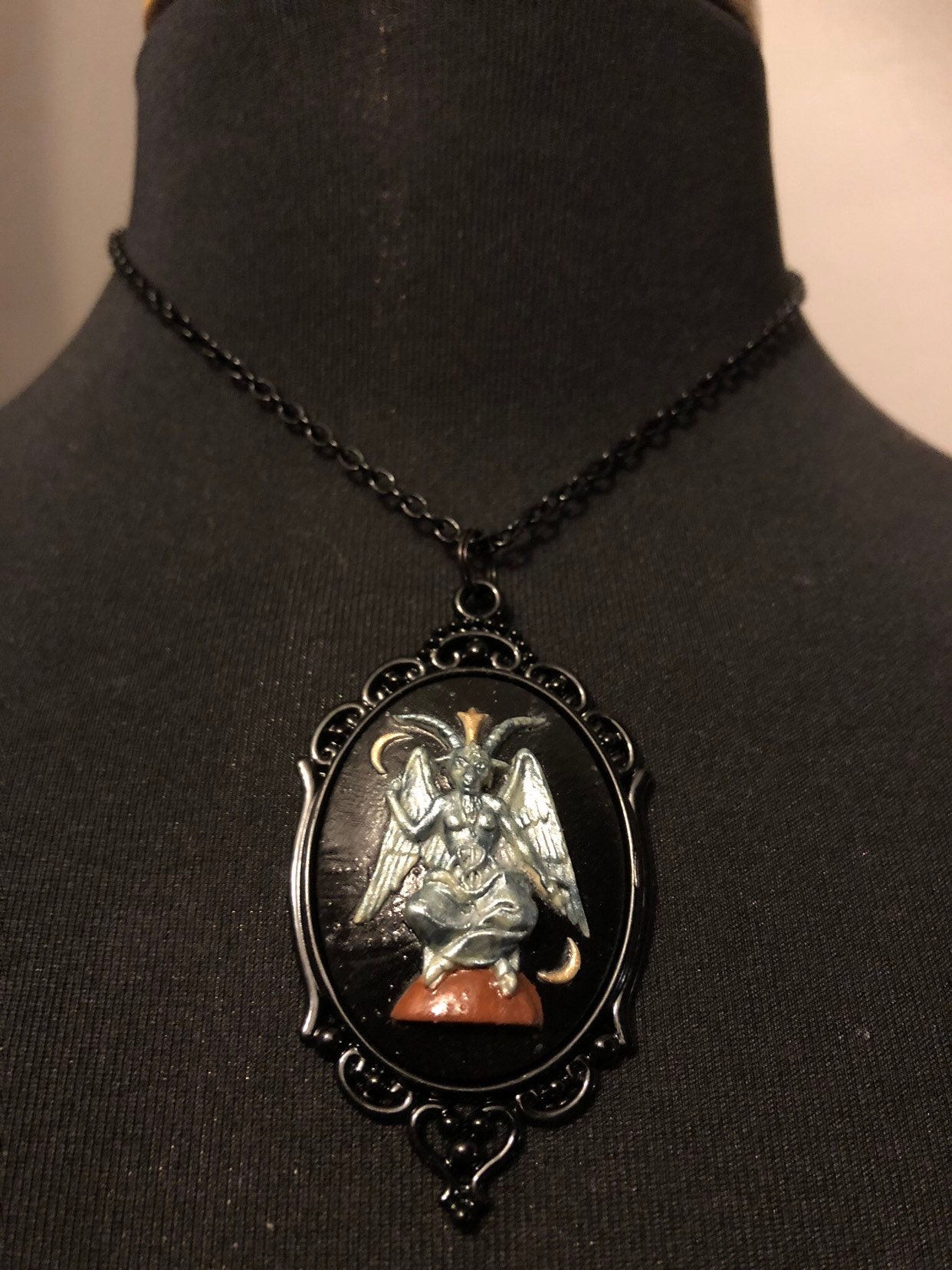 Cameo Collection - Halsketten Baphomet Cameo Collection - Halsketten Baphomet von BijouxStLou