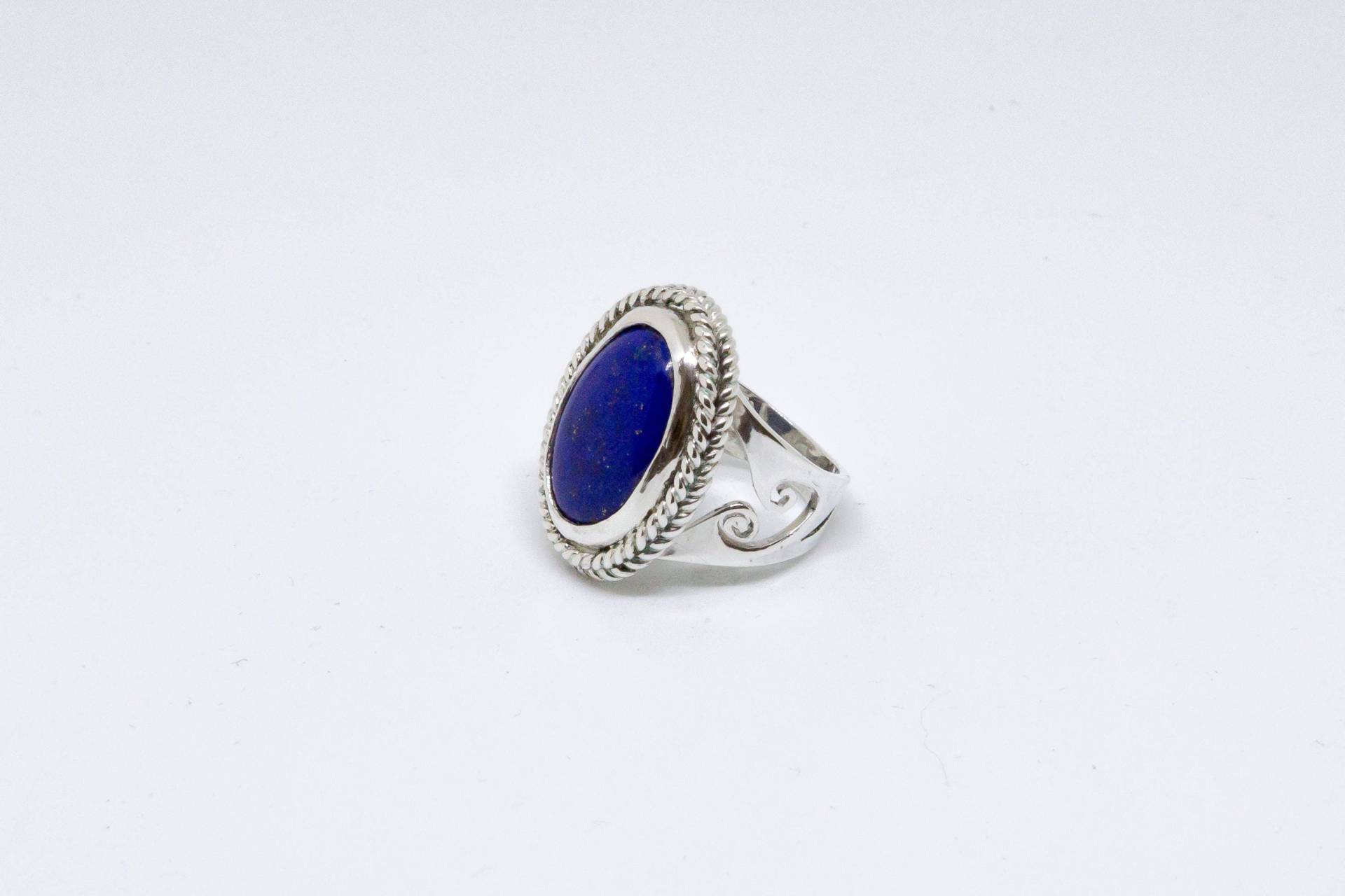 Ring Aus Lapislazuli Und 925/1000 Silber Ring Aus Lapislazuli Und 925/1000 Silber von BijouxVitalis