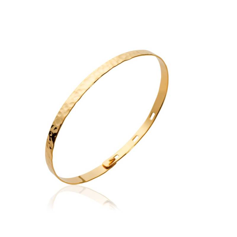 Armreif Gehämmert Aus Silber Oder 16K Vergoldet von Bijouxeliseetmoi