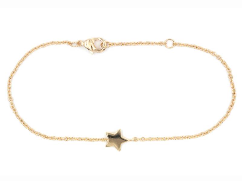 Zartes Armband Mit Stern Aus Silber Oder 16Karat Vergoldet von Bijouxeliseetmoi