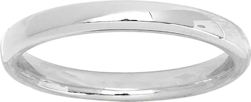 Bijouxenvogue Allianz Herrenring aus 18k Weißgold Größe 61 von Bijouxenvogue