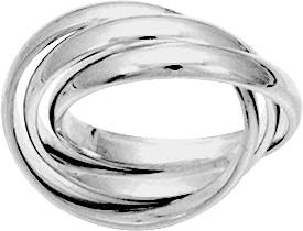 Bijouxenvogue Allianz aus rhodiniertem Silber Größe 63 Bijouxenvogue Allianz aus rhodiniertem Silber Größe 63 von Bijouxenvogue