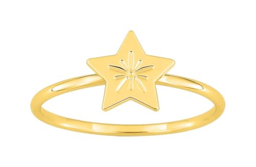 Bijouxenvogue Goldplattierter Ring Größe 49 von Bijouxenvogue