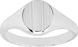 Bijouxenvogue Herrenschmuckring aus rhodiniertem Silber Größe 61 von Bijouxenvogue