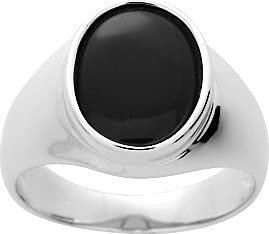 Bijouxenvogue Onyx-Rhodinierte Silberring Größe 65 Bijouxenvogue Onyx-Rhodinierte Silberring Größe 65 von Bijouxenvogue