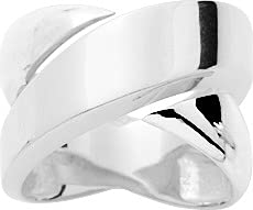 Bijouxenvogue Rhodinierten Silberring Größe 55 von Bijouxenvogue