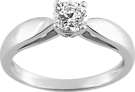 Bijouxenvogue Rhodinierter Silberring mit Zirkonia Größe 64 von Bijouxenvogue