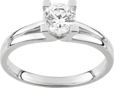 Bijouxenvogue Ring aus rhodiniertem Silber mit Zirkonia Größe 61 von Bijouxenvogue