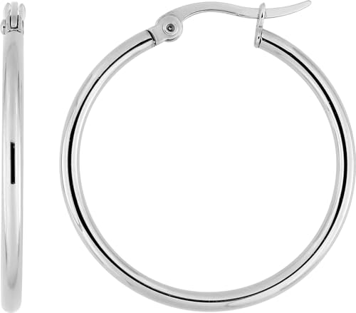 Creolen Ohrringe Edelstahl Creolen Ohrringe Edelstahl von Bijouxenvogue