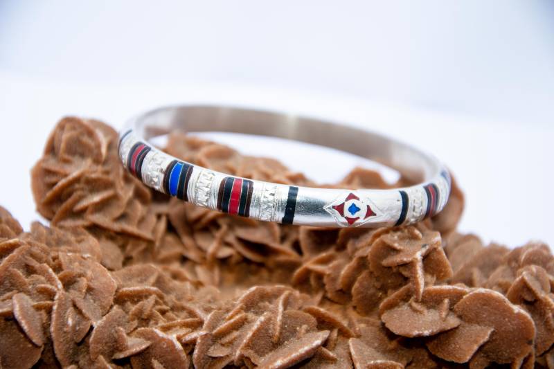 Armband Touareg Joncgraver A Main Ethnique Bijoux Argent Massiv von Bijouxtuarege