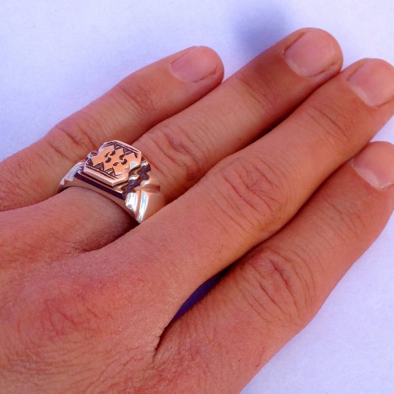 Handgemachter Tuareg Silber Ring Berber Schmuck von Bijouxtuarege