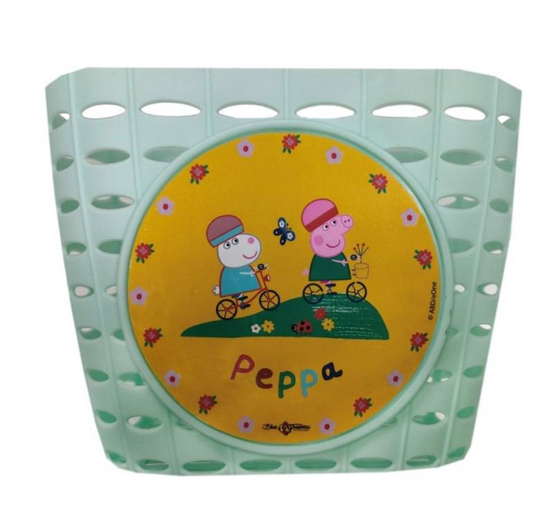 Bike Fashion Fahrradkorb Kinderkorb Peppa Pig, mit Motiv von Bike Fashion