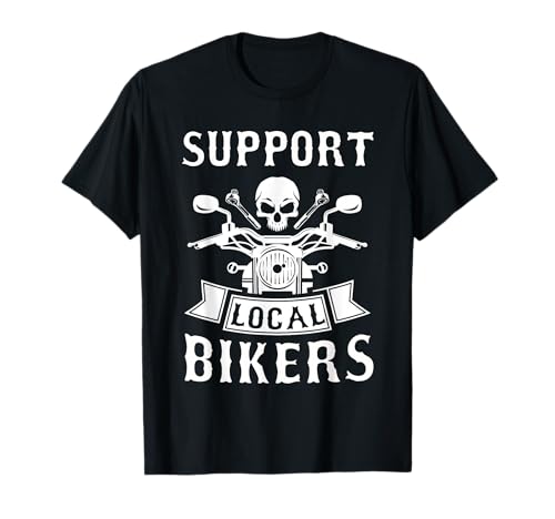 Biker Ride MC Männer Gasoline Kutte Motorrad Geschenk Rocker T-Shirt von Biker Chopper Ride Chrom Männer Motorradfahrer
