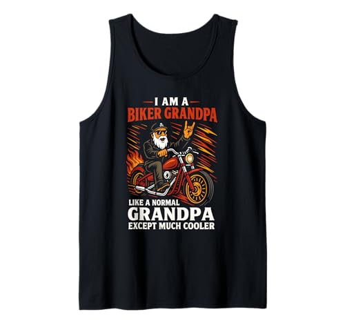 Herren I Am A Biker Grandpa Lustige Zitat für Opa Motorräder Tank Top Herren I Am A Biker Grandpa Lustige Zitat für Opa Motorräder Tank Top von Biker Grandpa Shop