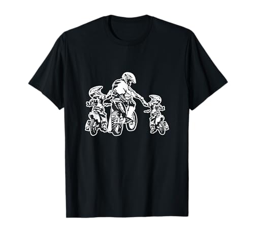 Motorrad Motocross Vater Kind Sohn Held Dirt Bike Geschenk T-Shirt Motorrad Motocross Vater Kind Sohn Held Dirt Bike Geschenk T-Shirt von Biker Motorsport Motorbike Extremsport Vorbild