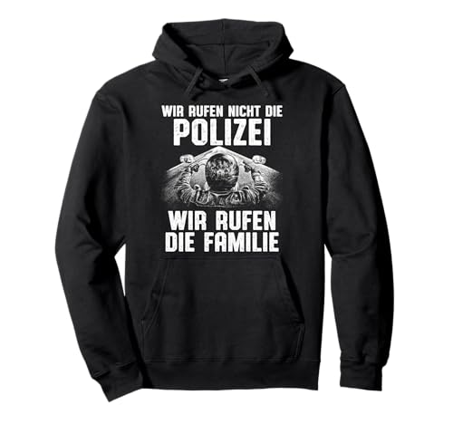 Cooles Biker Motorrad Familie Motiv Anti Polizei Pullover Hoodie Cooles Biker Motorrad Familie Motiv Anti Polizei Pullover Hoodie von Biker und Motorrad Freunde