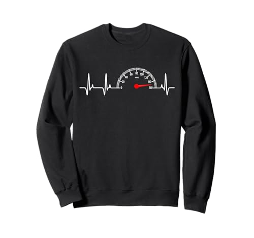 Tacho Herzschlag Motorrad Autos Hochgeschwindigkeitsfahren Herren Sweatshirt Tacho Herzschlag Motorrad Autos Hochgeschwindigkeitsfahren Herren Sweatshirt von Bikers Cars Speed Lovers Apparel