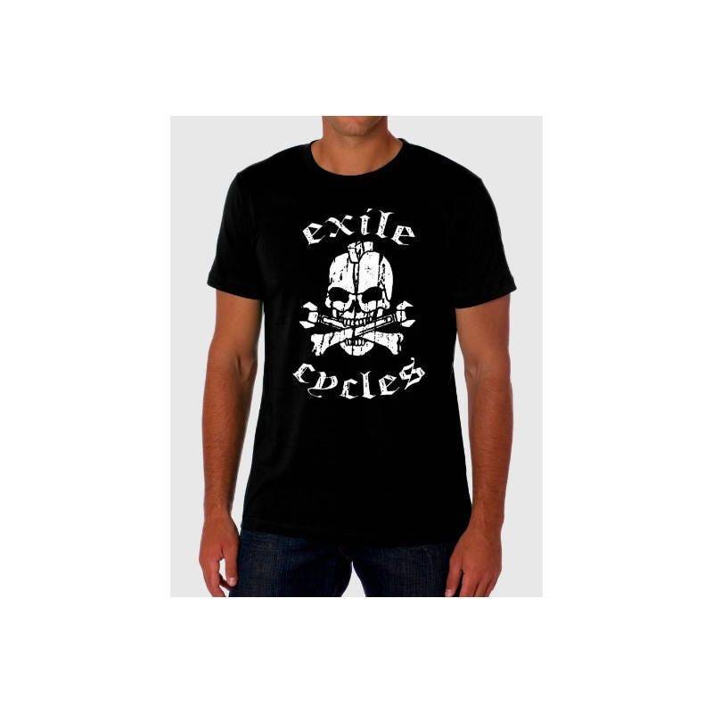 Exile Cycles Herren T-Shirt von Bikerstudio