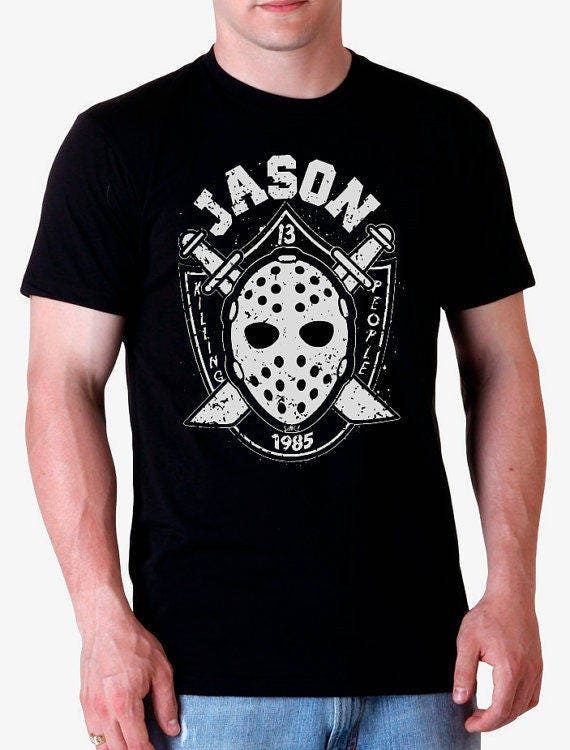 Freitag Der 13. Jason Voorhees T-Shirt Für Männer Und Frauen von Bikerstudio