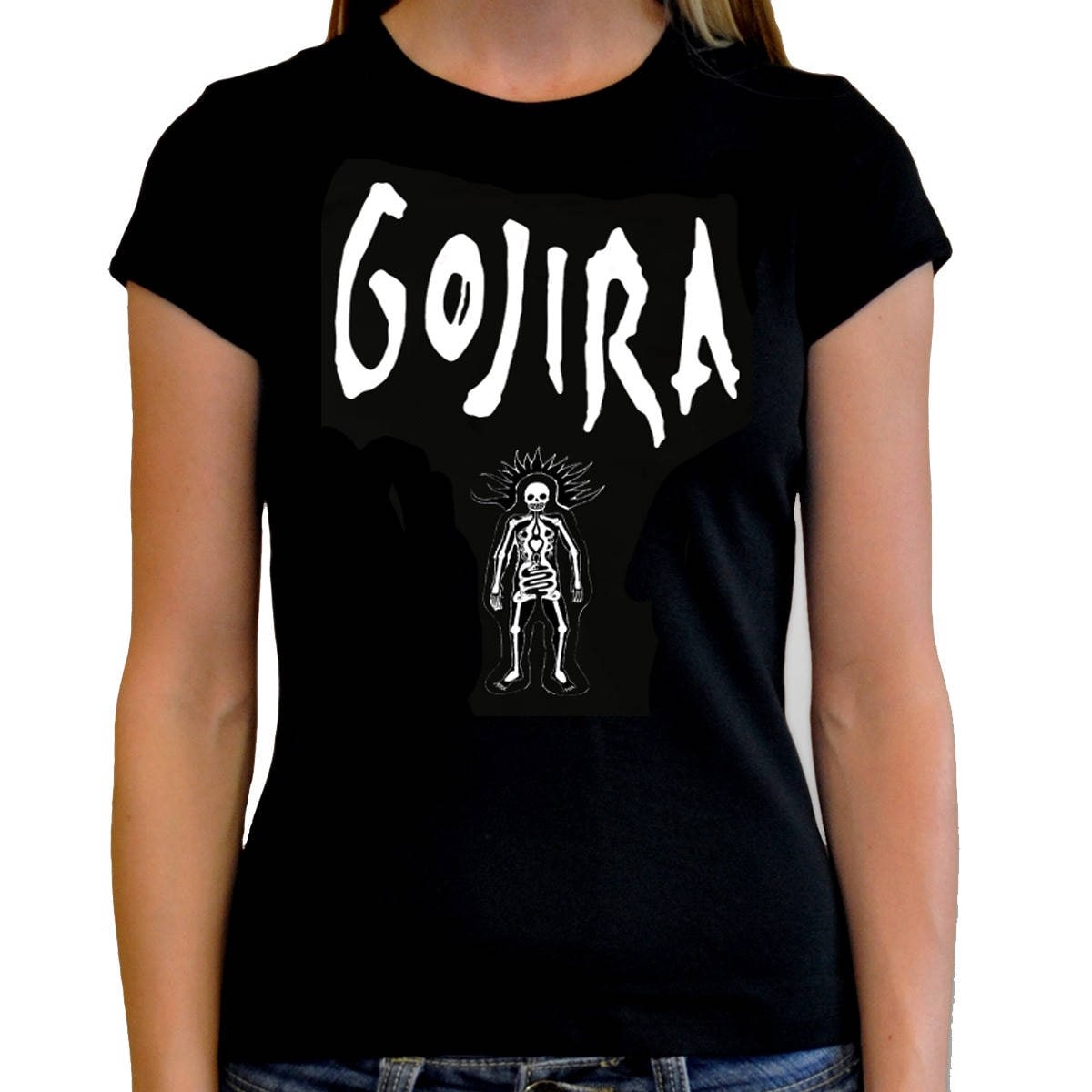 Gojira T-Shirt Für Damen von Bikerstudio