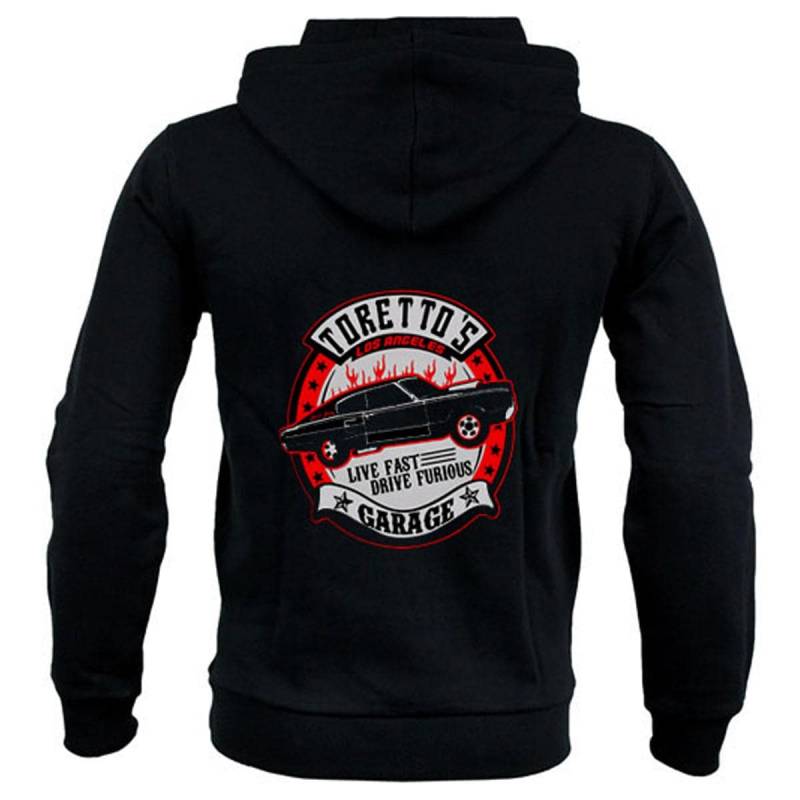 Unisex Fast & Furious Torettos Garage Sweatshirt in Verschiedenen Größen Für Männer Und Frauen von Bikerstudio