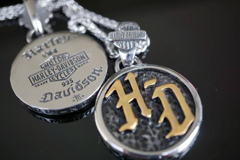 Biker Harley Davidson Hd Kette Anhänger Pendant Neu Edelstahl Schmuck Jewelry Silbern Gold Biker Harley Davidson Hd Kette Anhänger Pendant Neu Edelstahl Schmuck Jewelry Silbern Gold von BikerworldCo