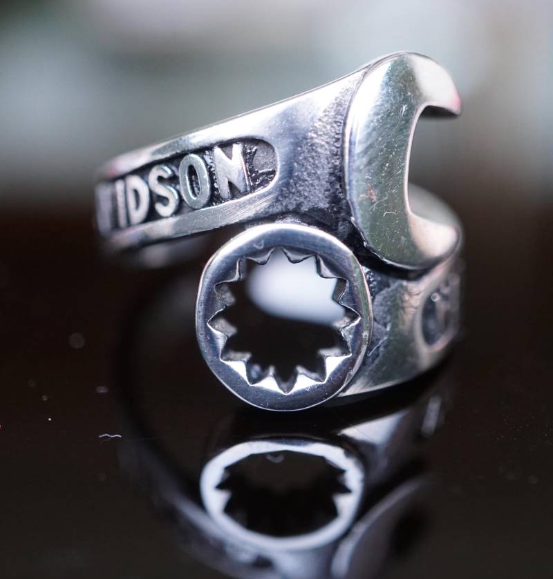 Harley Davidson Biker Screw Schrauben Edelstahl Ring Schmuck Jewelry 10-13 Silbern Neu Harley Davidson Biker Screw Schrauben Edelstahl Ring Schmuck Jewelry 10-13 Silbern Neu von BikerworldCo