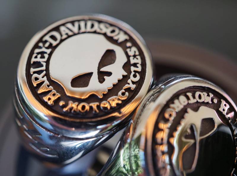 Harley Davidson Biker Skull Willie G Edelstahl Ring Schmuck 8-14 Silbern Neu Harley Davidson Biker Skull Willie G Edelstahl Ring Schmuck 8-14 Silbern Neu von BikerworldCo