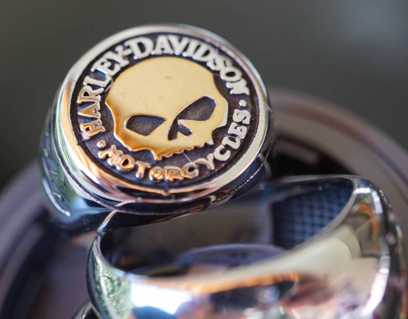 Harley Davidson Biker Skull Willie G Edelstahl Ring Schmuck Jewelry 8-12 Silbern Gold Neu Harley Davidson Biker Skull Willie G Edelstahl Ring Schmuck Jewelry 8-12 Silbern Gold Neu von BikerworldCo