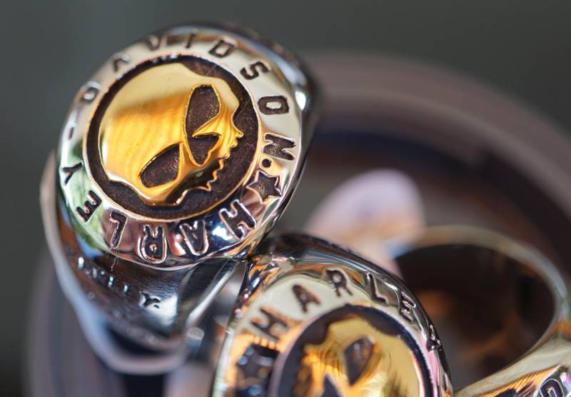 Harley Davidson Biker Skull Willie G Edelstahl Ring Schmuck Jewelry 8-14 Silbern/Gold Neu Harley Davidson Biker Skull Willie G Edelstahl Ring Schmuck Jewelry 8-14 Silbern/Gold Neu von BikerworldCo