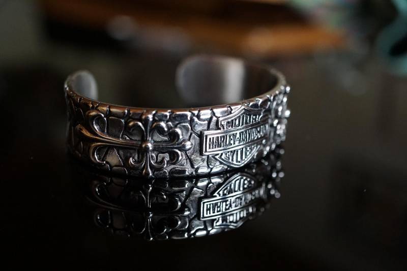 Herren Biker Edelstahl Bar & Shield Lilie Harley Davidson Armband Armreif Bracelet Schmuck Jewelry Steel Neu Herren Biker Edelstahl Bar & Shield Lilie Harley Davidson Armband Armreif Bracelet Schmuck Jewelry Steel Neu von BikerworldCo