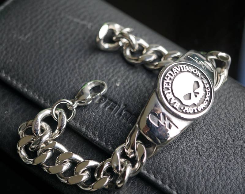 Herren Biker Edelstahl Skull Harley Davidson Armband Bracelet Schmuck Jewelry Steel Neu Herren Biker Edelstahl Skull Harley Davidson Armband Bracelet Schmuck Jewelry Steel Neu von BikerworldCo