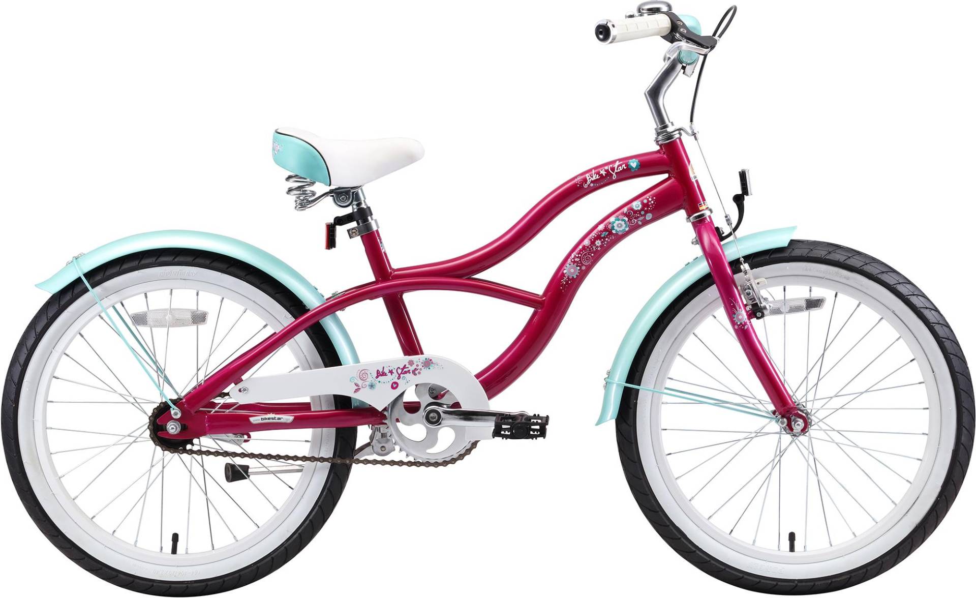 Bikestar Jugendfahrrad "Cruiser" 1 Gang für Damen von Bikestar