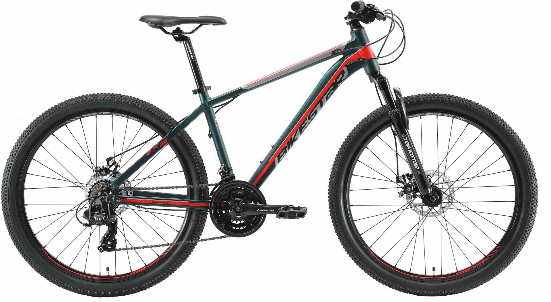 Bikestar Mountainbike 21 Gang Shimano RD-TY300 Schaltwerk Kettenschaltung für Damen und Herren, Kettenschaltung von Bikestar