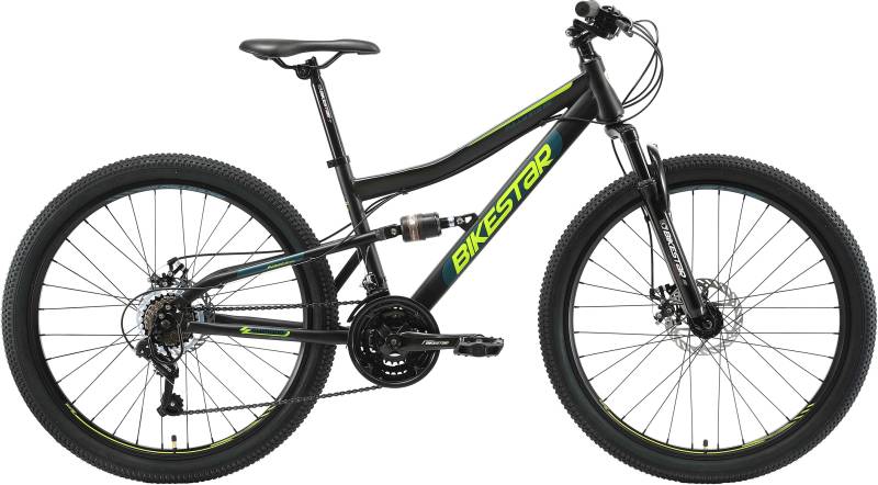Bikestar Mountainbike 21 Gang Shimano RD-TY300 Schaltwerk Kettenschaltung für Damen und Herren, Kettenschaltung von Bikestar