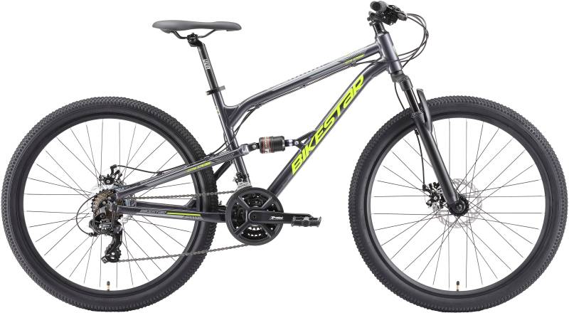Bikestar Mountainbike 21 Gang Shimano RD-TY300 Schaltwerk Kettenschaltung für Damen und Herren, Kettenschaltung von Bikestar