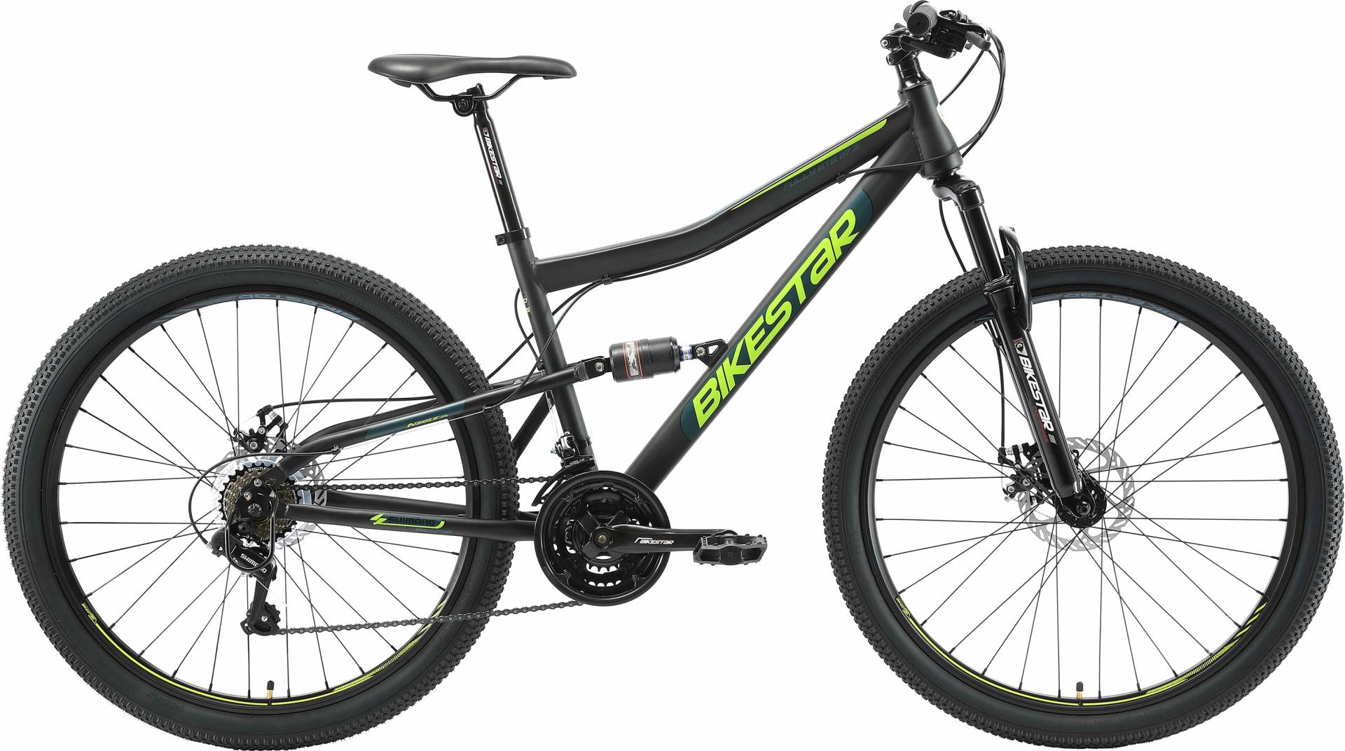 Bikestar Mountainbike 21 Gang Shimano RD-TY300 Schaltwerk Kettenschaltung für Damen und Herren, Kettenschaltung von Bikestar