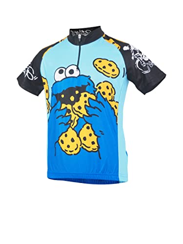 Biketags Radtrikot Krümmelmonster (as3, Numeric, Numeric_128, Regular) von Biketags