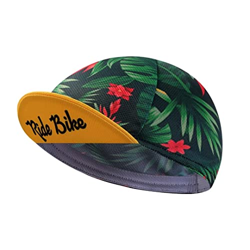 BikingBros Funny Cycling Cap - Polyester Cycling Hat-Under Helmet - Cycling Helmet Liner Breathable&Sweat Uptake, G1, One Size von BikingBros