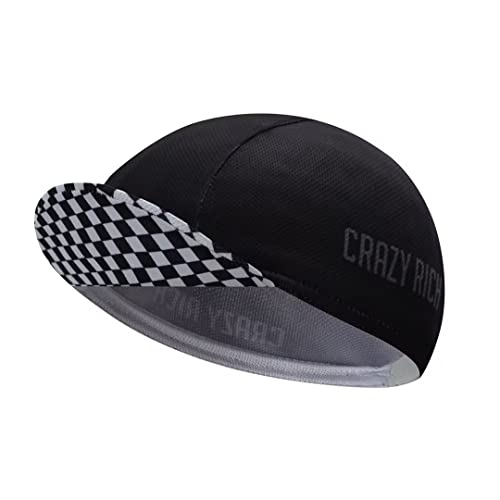 BikingBros Multicolor Cycling Cap - Polyester Cycling Hat-Under Helmet - Cycling Helmet Liner Breathable&Sweat Uptake，AA12 von BikingBros