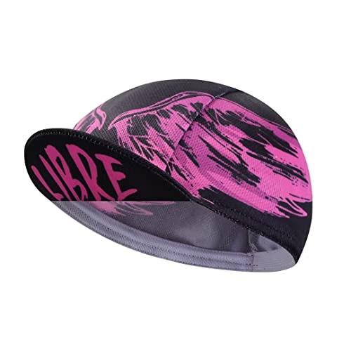BikingBros Skull Cycling Cap - Polyester Skeleton Cycling Hat-Under Helmet - Funny Cycling Helmet Liner Breathable&Sweat Uptake One Size von BikingBros