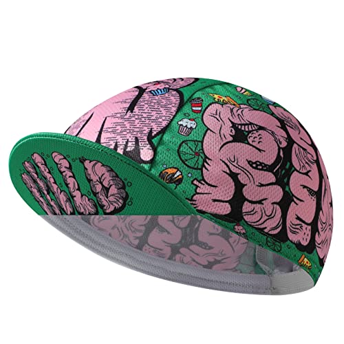Bikingbros Skull Cycling Cap - Polyester Skeleton Cycling Hat-Under Helmet - Funny Cycling Helmet Liner Breathable&Sweat Uptake One Size Bikingbros Skull Cycling Cap - Polyester Skeleton Cycling Hat-Under Helmet - Funny Cycling Helmet Liner Breathable&Sweat Uptake One Size von BikingBros