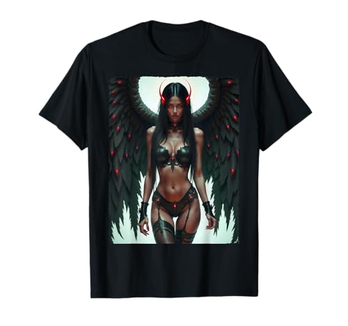Bikini Babe T-Shirt - Sexy Brunette Fallen Angel #2 T-Shirt Bikini Babe T-Shirt - Sexy Brunette Fallen Angel #2 T-Shirt von Bikini Babe Tshirts For Men by NSPART
