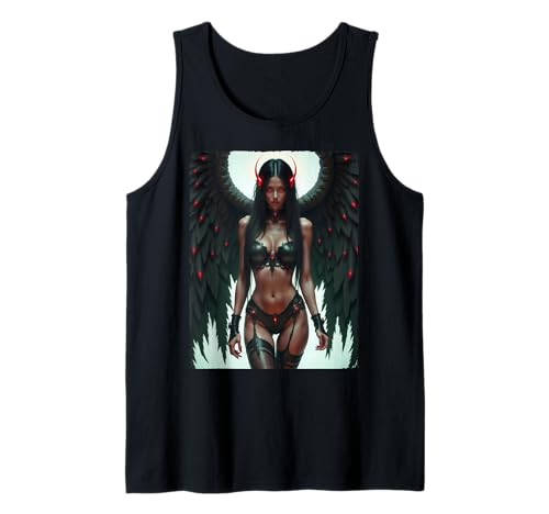 Bikini Babe T-Shirt - Sexy Brunette Fallen Angel #2 Tank Top Bikini Babe T-Shirt - Sexy Brunette Fallen Angel #2 Tank Top von Bikini Babe Tshirts For Men by NSPART